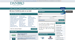Desktop Screenshot of jobs.danbro.co.uk